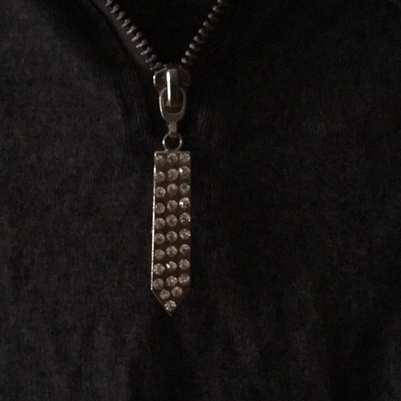 Sequined hoodie pullover. - Picture 2 of 5